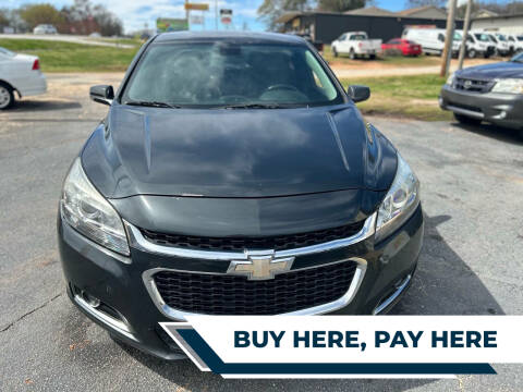 2014 Chevrolet Malibu for sale at Blue Diamond Auto Sales LLC in Covington GA