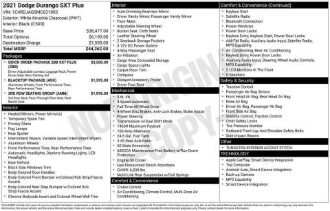 2021 Dodge Durango SXT Plus