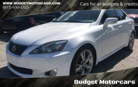 2010 Lexus IS 250 for sale at Budget Motorcars in Tampa FL