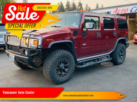 2003 HUMMER H2 for sale at Vancouver Auto Center in Vancouver WA