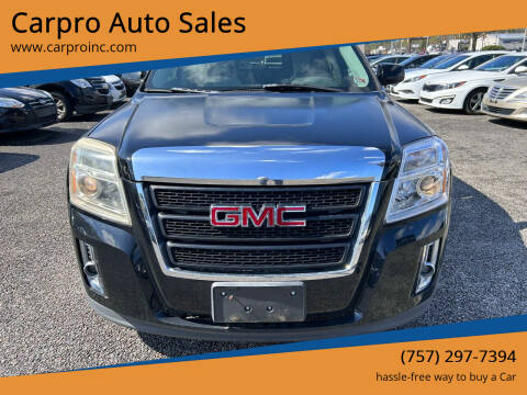 2010 GMC Terrain for sale at Carpro Auto Sales in Chesapeake VA