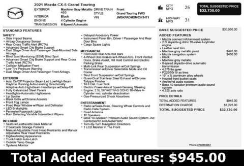 2021 Mazda CX-5 Grand Touring