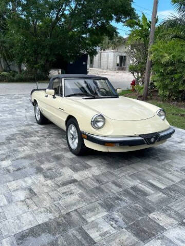 1984 Alfa Romeo Spider for sale at Classic Car Deals in Cadillac MI