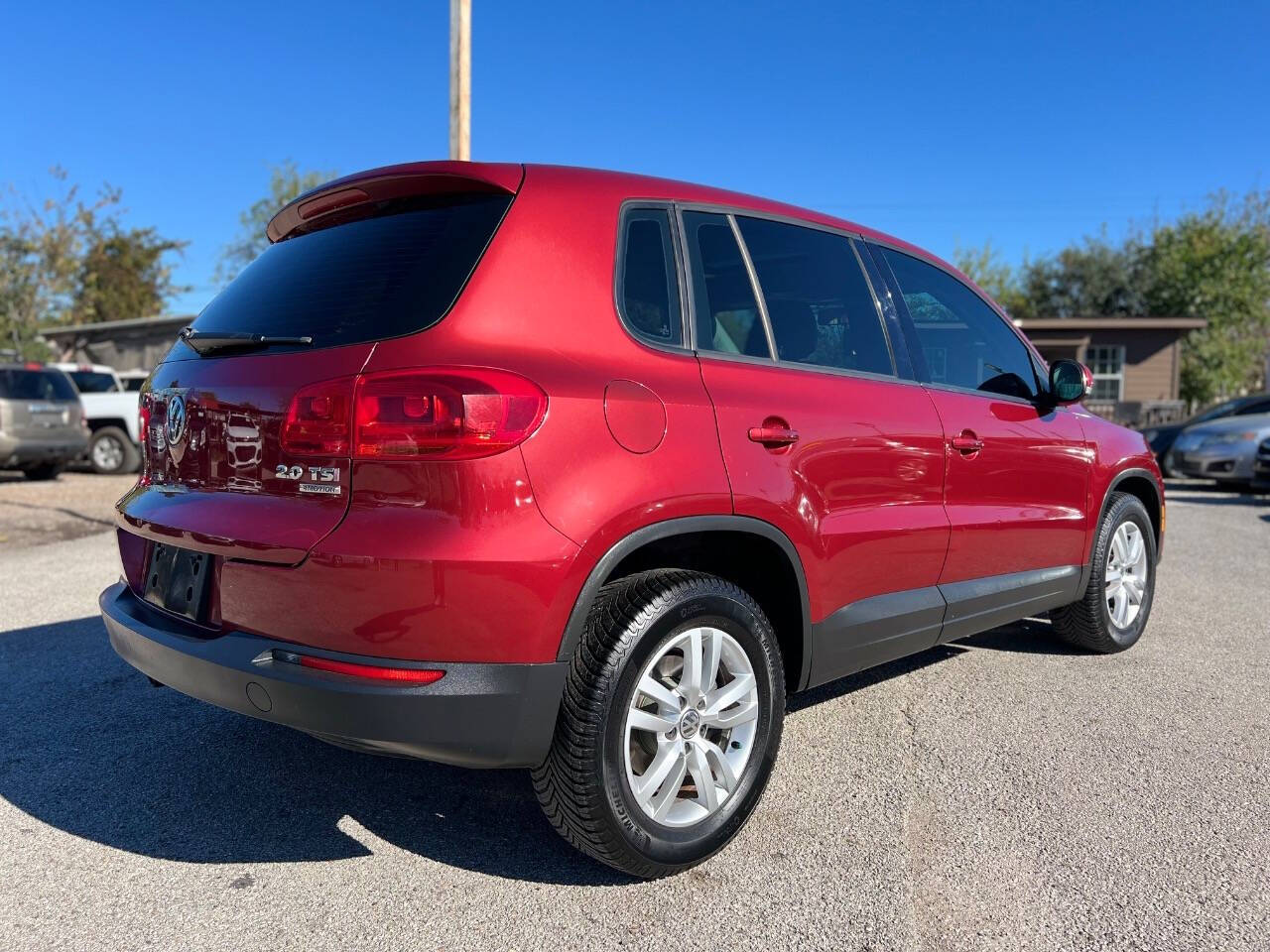 2013 Volkswagen Tiguan for sale at J-R Auto Sales LLC in Houston, TX