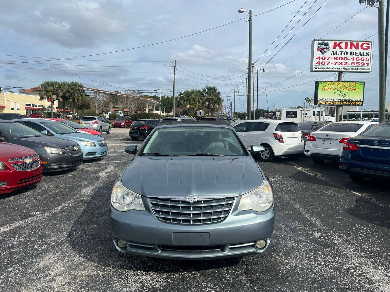 Gray 2008 Chrysler Sebring Touring Convertible Touring 2dr Convertible 1