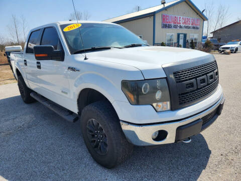 2013 Ford F-150 for sale at Reliable Cars Sales Inc. in Michigan City IN