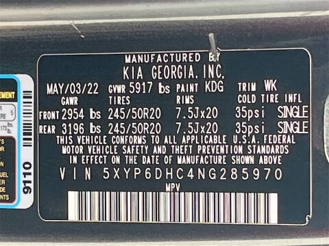 2022 Kia Telluride S