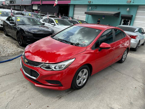 2018 Chevrolet Cruze for sale at JM Automotive in Hollywood FL