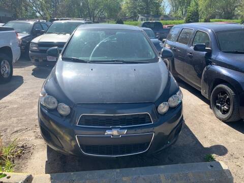 2013 Chevrolet Sonic for sale at ALVAREZ AUTO SALES in Des Moines IA