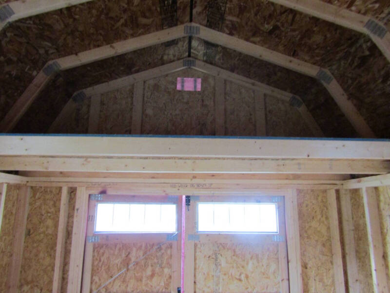 10 x 16 lofted barn