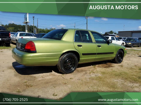 2011 Ford Crown Victoria for sale at Augusta Motors in Augusta GA