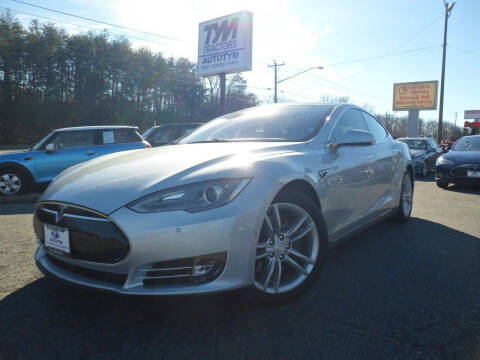 2015 Tesla Model S for sale at AUTOTYM INC. in Fredericksburg VA