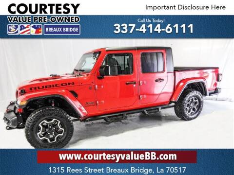 2020 Jeep Gladiator for sale at CourtesyValueBB.com in Breaux Bridge LA