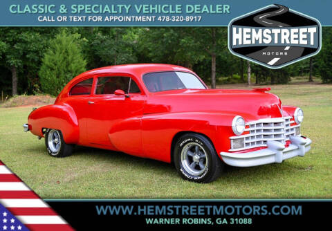 1947 Cadillac Series 62 for sale at Hemstreet Motors in Warner Robins GA