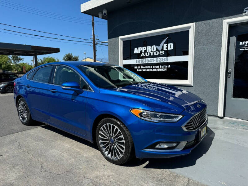 2017 Ford Fusion for sale at Approved Autos in Sacramento CA