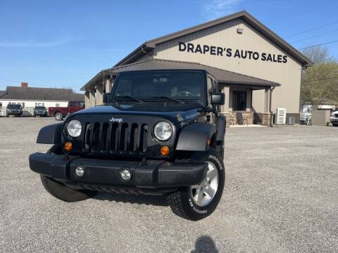 2007 Jeep Wrangler Unlimited for sale at Drapers Auto Sales in Peru IN