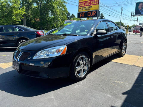 2008 Pontiac G6 for sale at GREG'S EAGLE AUTO SALES in Massillon OH