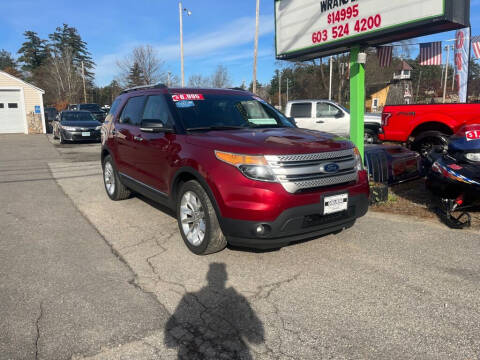 2014 Ford Explorer for sale at Giguere Auto Wholesalers in Tilton NH