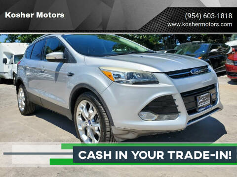 2013 Ford Escape for sale at Kosher Motors in Hollywood FL