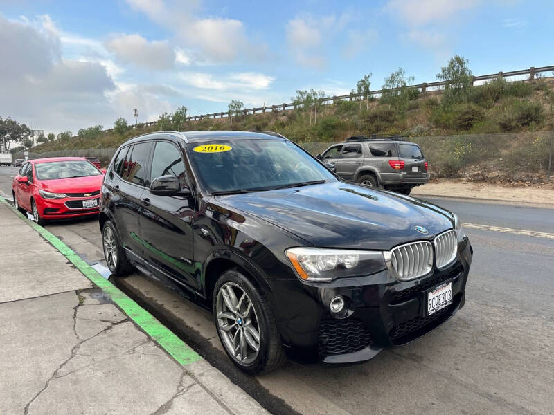 2016 BMW X3 for sale at San Ysidro Auto Sales in San Ysidro CA