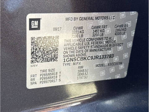 2018 Chevrolet Tahoe LT