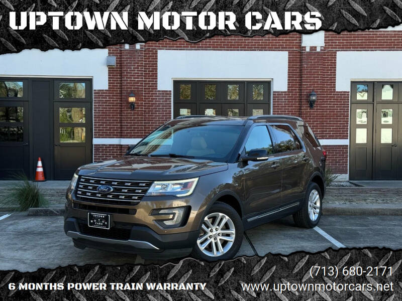 2016 Ford Explorer for sale at UPTOWN MOTOR CARS in Houston TX