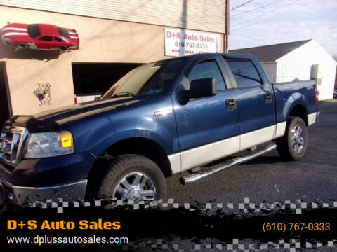 2007 Ford F-150 for sale at D+S Auto Sales in Slatington PA
