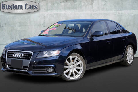 2011 Audi A4 for sale at Kustom Cars in Pacoima CA