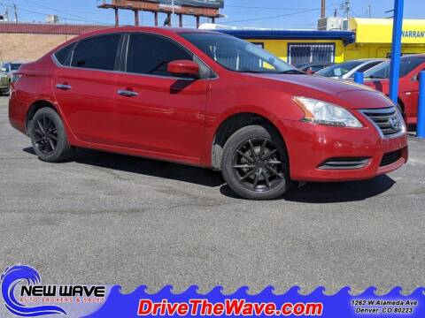 2014 Nissan Sentra for sale at New Wave Auto Brokers & Sales in Denver CO