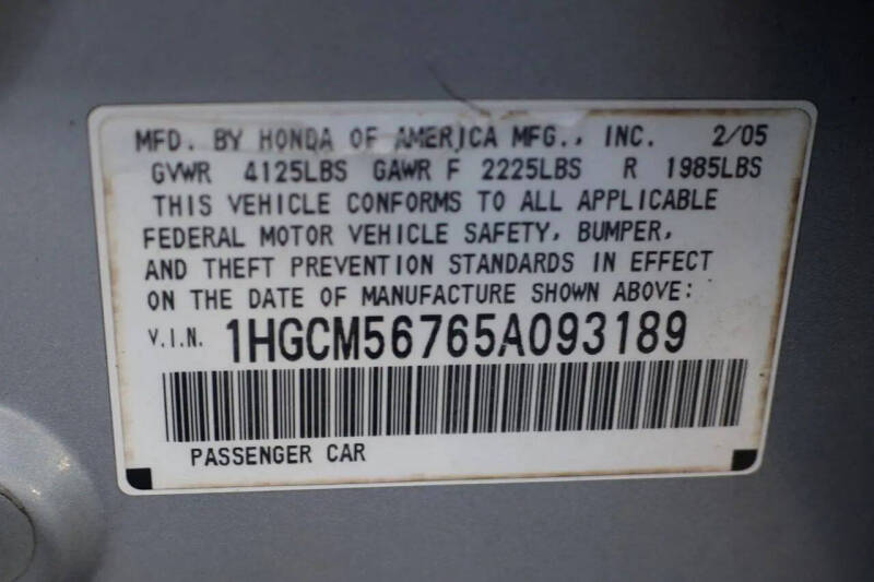 2005 Honda Accord