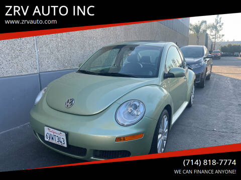 2008 Volkswagen New Beetle for sale at ZRV AUTO INC in Brea CA