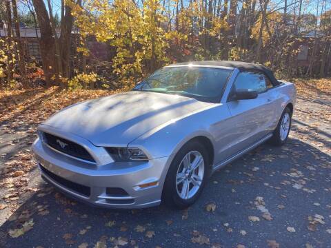 2013 Ford Mustang for sale at ENFIELD STREET AUTO SALES in Enfield CT