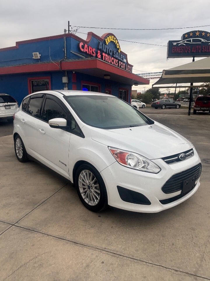 2015 Ford C-MAX Hybrid for sale at ERNESTO'S AUTO SALES,INC in San Antonio, TX