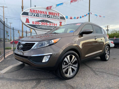 2011 Kia Sportage for sale at Arizona Drive LLC in Tucson AZ