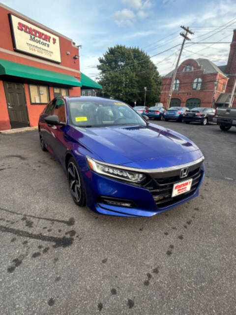 2018 Honda Accord for sale at STATION 7 MOTORS in New Bedford, MA