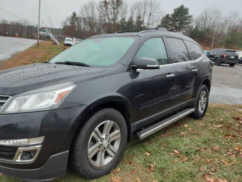 2015 Chevrolet Traverse for sale at Cappy's Automotive in Whitinsville MA