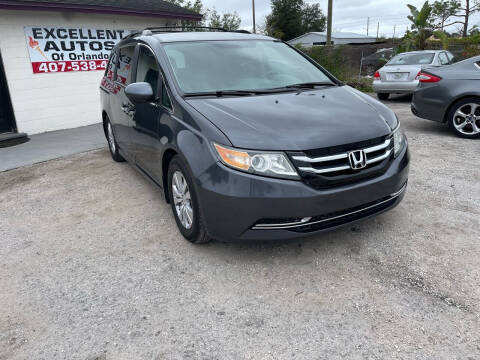 2014 Honda Odyssey for sale at Excellent Autos of Orlando in Orlando FL