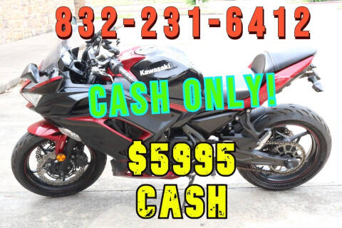 2021 Kawasaki Ninja 650 for sale at Direct One Auto in Houston TX