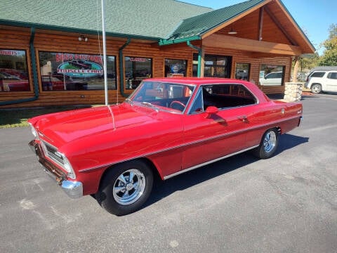 1966 Chevrolet Nova for sale at Ross Customs Muscle Cars LLC in Goodrich MI