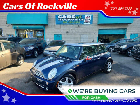 2006 MINI Cooper for sale at Cars Of Rockville in Rockville MD