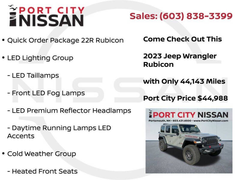 2023 Jeep Wrangler Rubicon