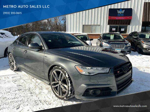 2016 Audi S6 for sale at METRO AUTO SALES LLC in Lino Lakes MN