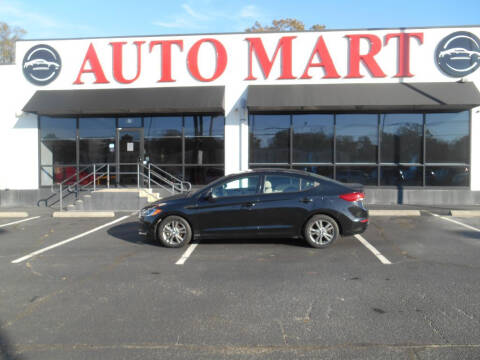 2017 Hyundai Elantra for sale at AUTO MART in Montgomery AL