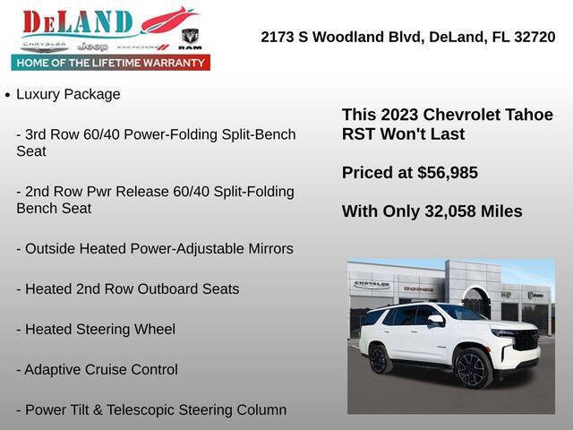 2023 Chevrolet Tahoe RST