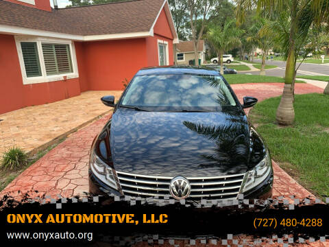 2013 Volkswagen CC for sale at ONYX AUTOMOTIVE, LLC in Largo FL