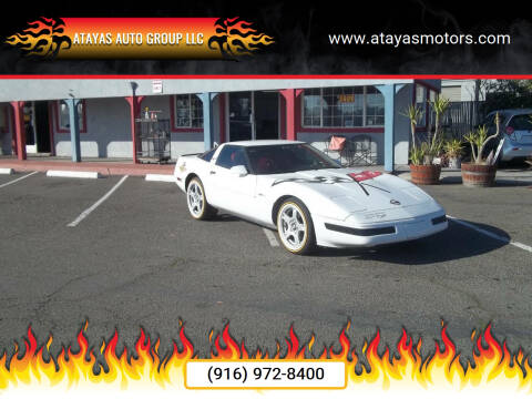 1991 Chevrolet Corvette for sale at Atayas AUTO GROUP LLC in Sacramento CA