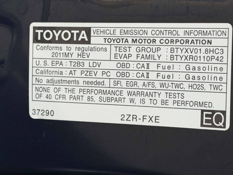 2011 Toyota Prius Five