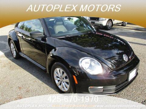 2014 Volkswagen Beetle for sale at Autoplex Motors in Lynnwood WA