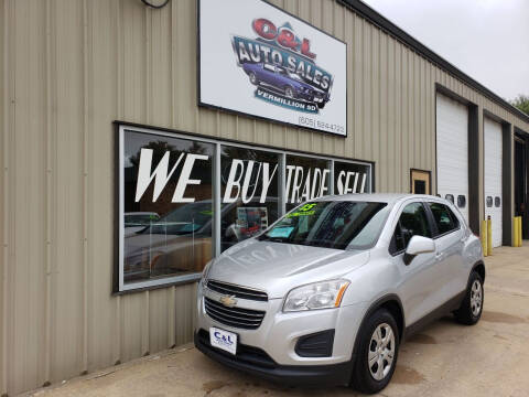 2015 Chevrolet Trax for sale at C&L Auto Sales in Vermillion SD