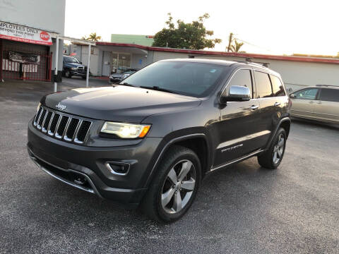 2015 Jeep Grand Cherokee for sale at CARSTRADA in Hollywood FL